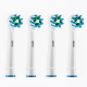 Змінні насадки SB-17A Precision Clean і EB50 Cross Action для електрощітки Oral-B Braun