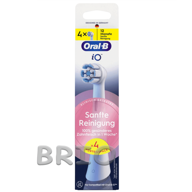 Насадки Oral-B iO Gentle Care White бережний догляд 4 штуки