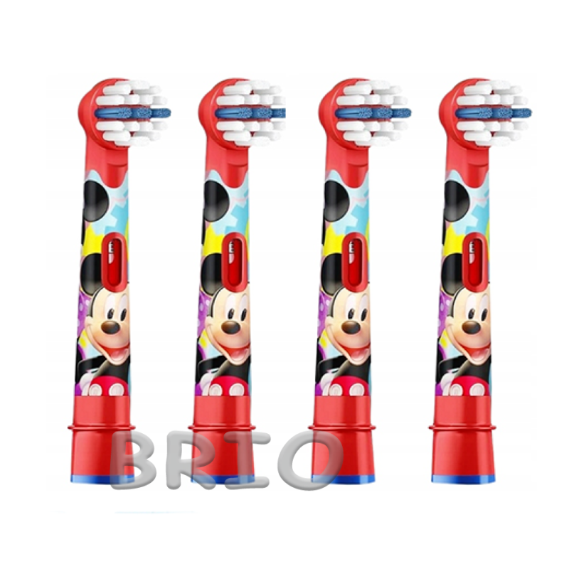 Насадки дитячі Oral b Kids Stages Power Mickey Міккі Маус EB10 змінні для електричної зубної щітки