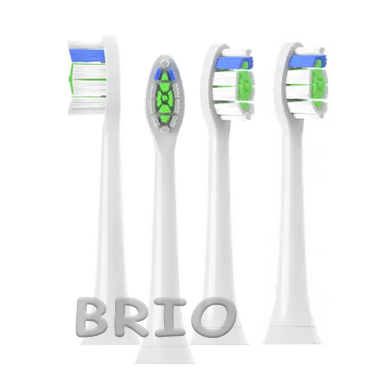 Насадки на електрощітки Philips Sonicare Optimal White HX6064 diamond clean змінні білі
