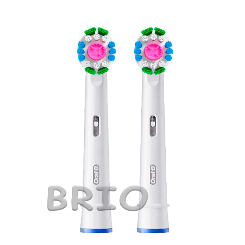 Насадки на зубну електричну щітку Oral-B 3D White Clean EB18PRB 2 штуки