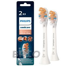 Насадки для Philips Sonicare A3 Premium All-in-One HX9092 Білий 2 шт.