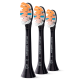 Насадки для електричної щітки Philips Sonicare A3 Premium All-in-One HX9093/88 чорні 3 шт