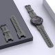 Ремінець силіконовий темно-сірий для Amazfit T-Rex та T-Rex Pro з викрутками