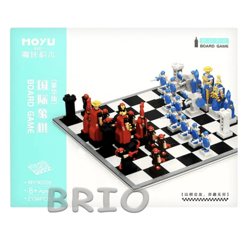 Шахи-конструктор MoYu Cheese 3D на 2134 деталі для дорослих і дітей