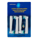 Насадки набір змінних EB20 EB50 Cross Action и EB18 3D White для зубної щітки Oral-B