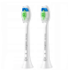 Насадки для зубної електричної щітки Philips W2 Optimal White HX6062 змінні набір з 2 шт
