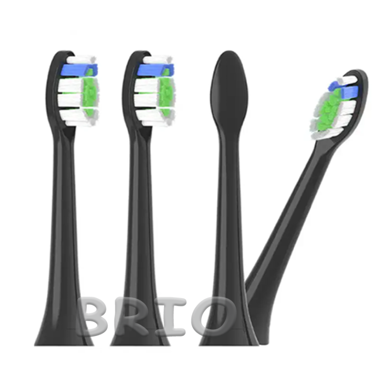 Насадки на зубні щітки електричні Philips Sonicare W2 Optimal White HX6064/10 чорні
