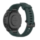 Ремінець силіконовий темно-зелений для Amazfit T-Rex та T-Rex Pro з викрутками