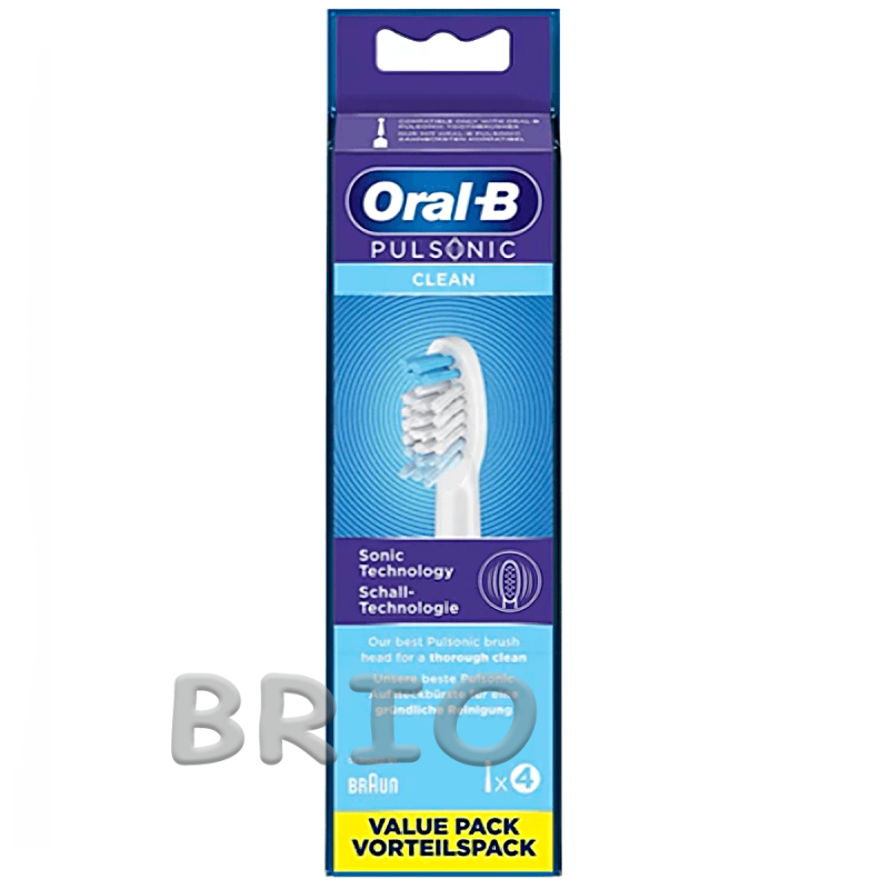 Оригінальні насадки Oral-B Pulsonic SR32C-4 4шт для звукової зубної щітки