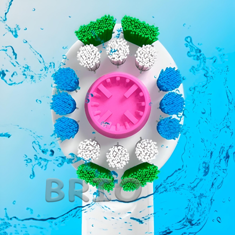 Змінні насадки Oral-B 3D White Pro для електричної зубної щітки, 4 шт