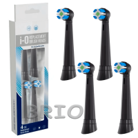 Комплект чорних змінних насадок до електрощітки Oral-B iO