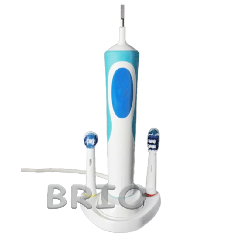 Підставка для 2 насадок та щітки Oral-b Braun тримач біла