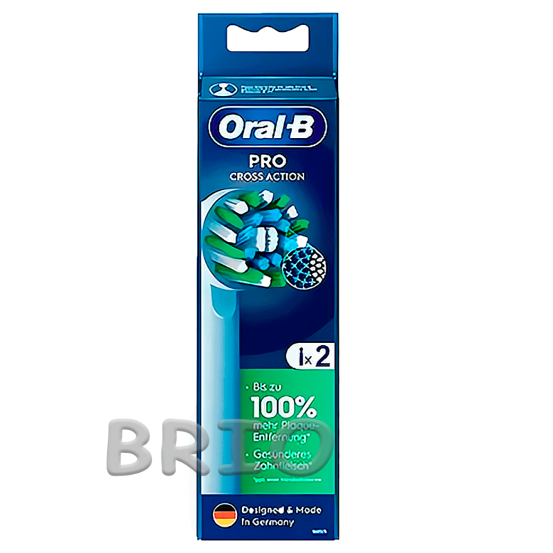 Насадки для зубної щітки електричної Oral-B EB50 Cross Action Pro 2 шт