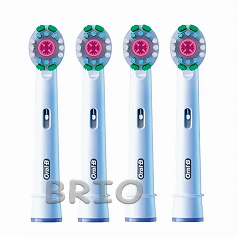 Насадки змінні на зубну щітку Oral-B 3D White EB18 набір 8 штук