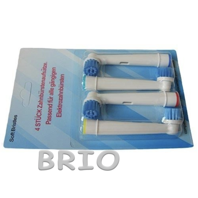 Насадки до щіток Braun Oral b Sensitive Clean EBS17 для чутливих ясен змінні 4 шт