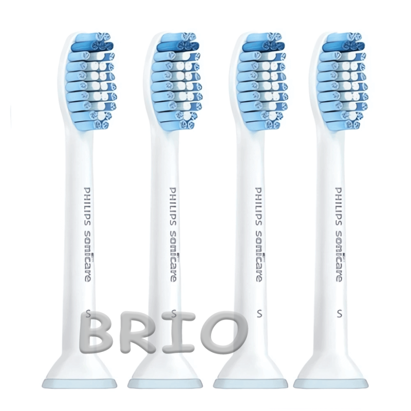 Змінні насадки для електричних зубних щіток Philips Sonicare Sensitive HX6054/07 з м'якою щетиною