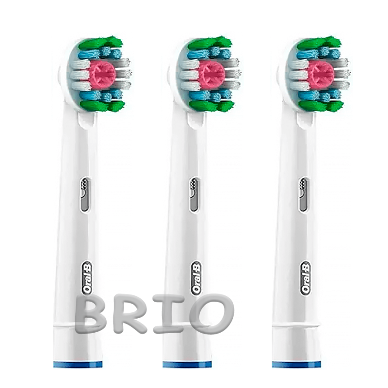 Насадки на електричну зубну щітку Oral-B 3D White EB18RX