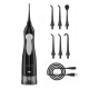 Іригатор портативний Mornwell D52 Black 4 змінні насадки USB зарядка