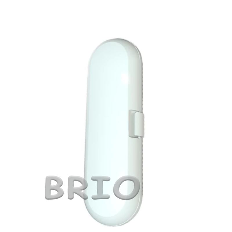 Бокс футляр до зубної щітки philips sonicare дорожній універсальний чохол білого кольору