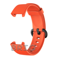 Ремінець силіконовий для Xiaomi Mi Watch Lite / Redmi Watch помаранчевий