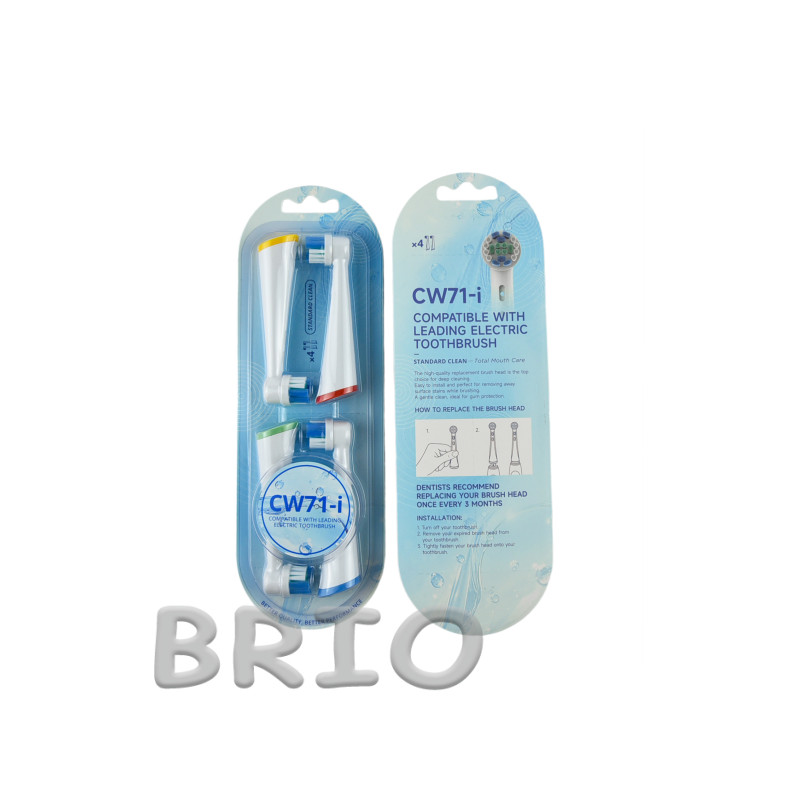 Набір змінних насадок CW71-i Standard Clean для Oral-B iO (4 шт)