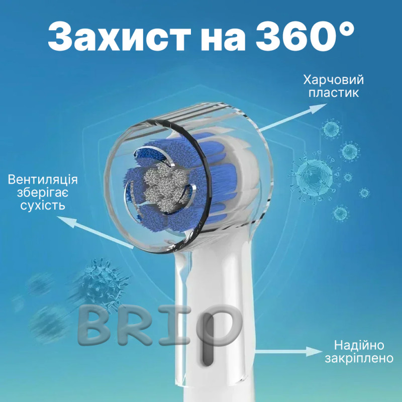 Захисний гігієнічний ковпачок для насадок Oral-B iO