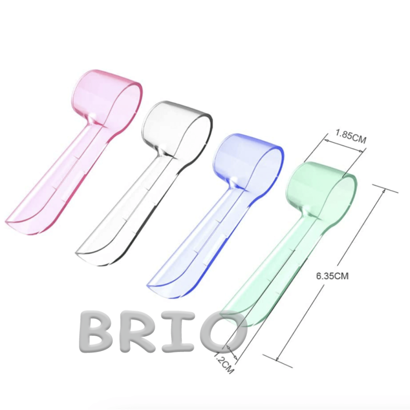 Ковпачок для насадок Oral b захисний 4 шт чохол-накладка для круглих запасок