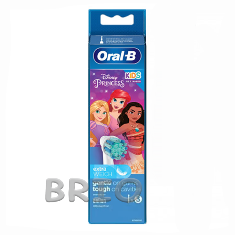 Насадки дитячі Oral-B Princess EB10 Extra Soft Принцеси для дівчаток