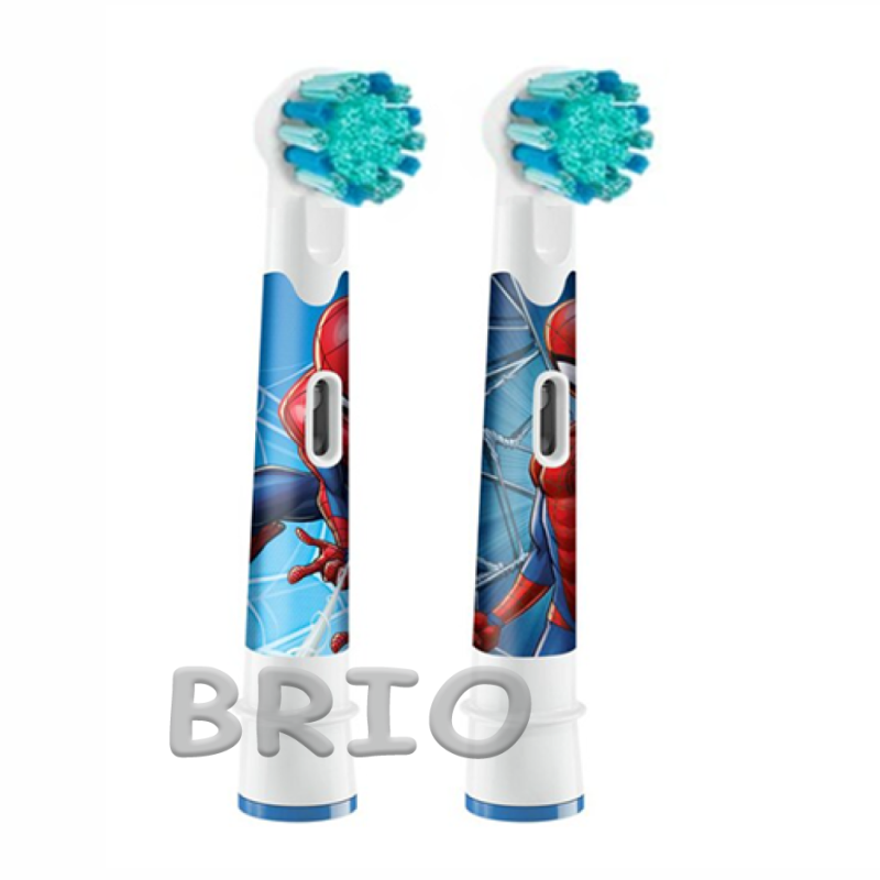 Дитячі насадки Oral-B Spiderman на зубну щітку Kids Pro для хлопчика