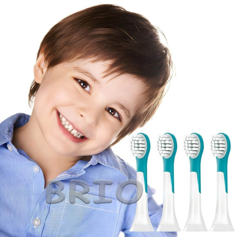 Змінні насадки для дитячої щітки Philips Sonicare For Kids, набір 4 шт