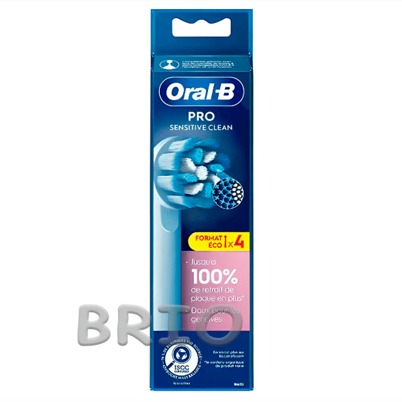 Насадки Oral-B Sensitive Pro м'які щетинки 4 шт