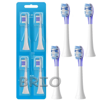 Насадки для зубної щітки Philips Sonicare G3 Gum Care (4 шт, Білі) — М'які для ясен