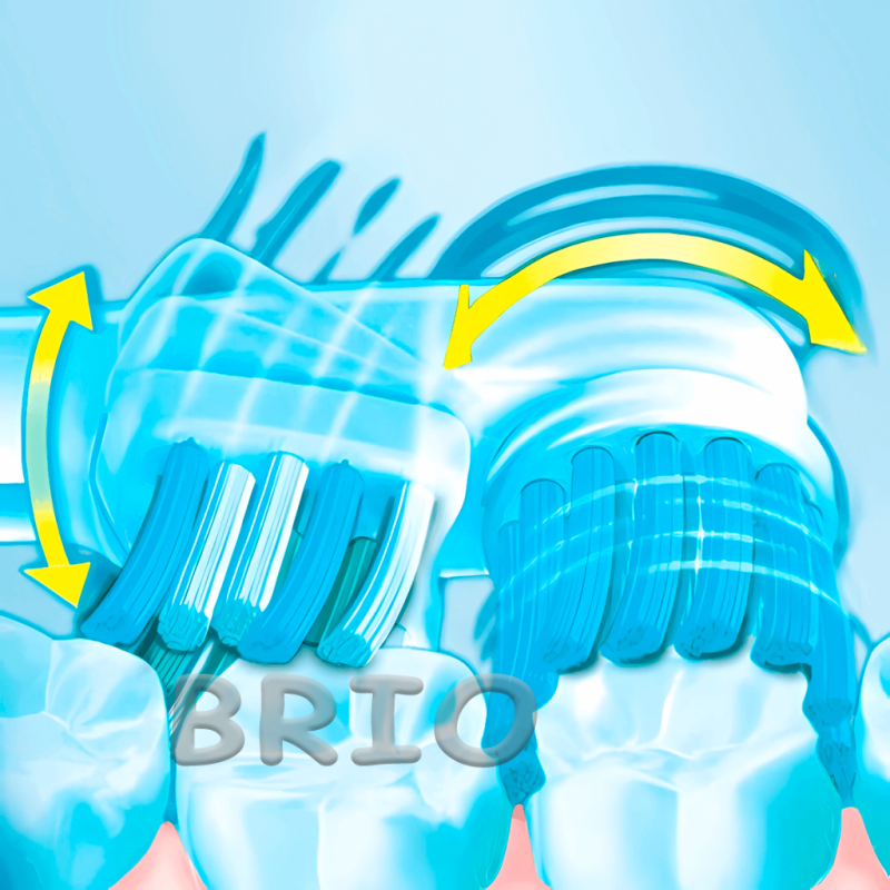 Насадки Dual Clean EB 417 для електричних зубних щіток Oral-B