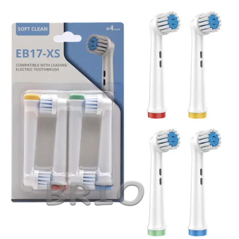 Насадки з м'якою щетиной EB17-XS для електричної зубної щітки Braun Oral-B Sensitive
