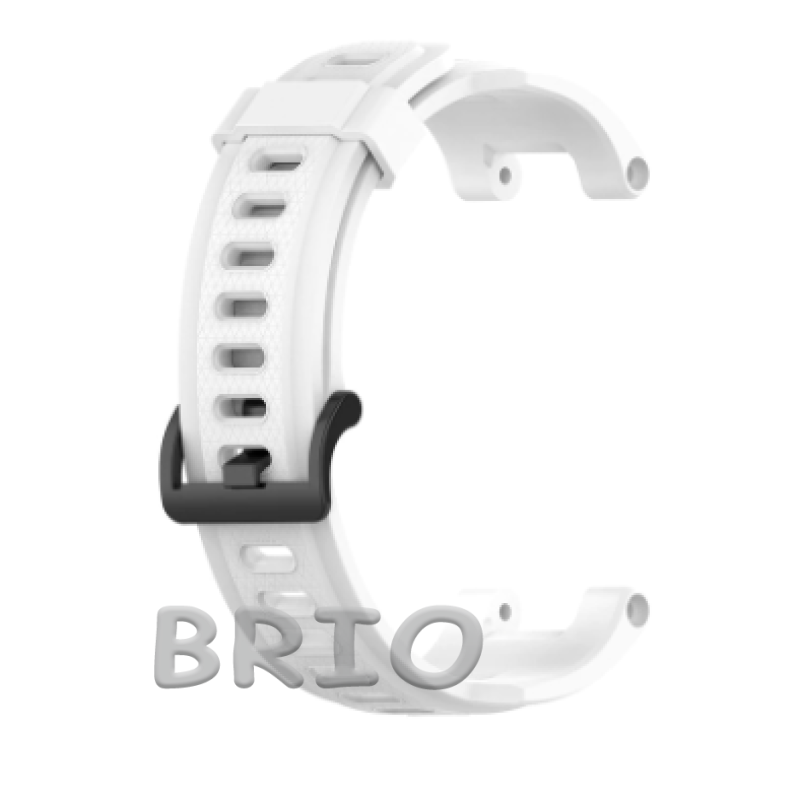 Ремінець силіконовий білий для Amazfit T-Rex та T-Rex Pro з викрутками