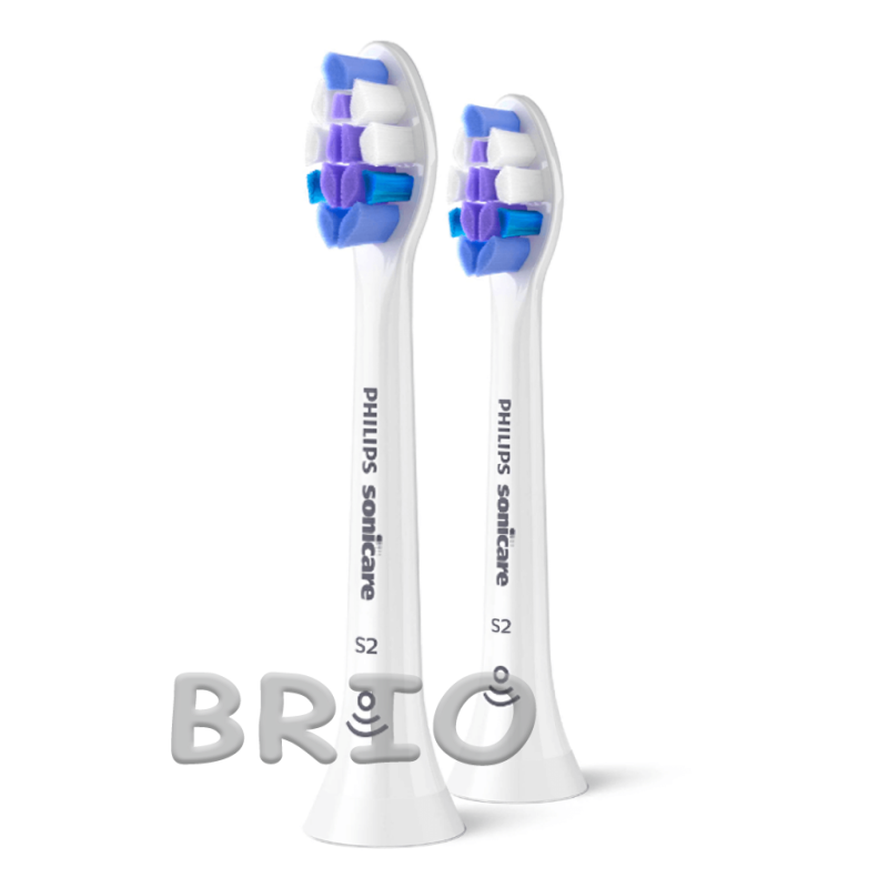 Насадки Philips Sonicare Sensitive S2 HX6052 м'які щетинки для чутливих зубів та ясен