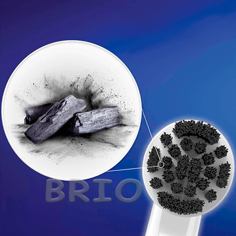 Змінні насадки Oral-B Pure Clean з вугільними щетинками 2 штуки
