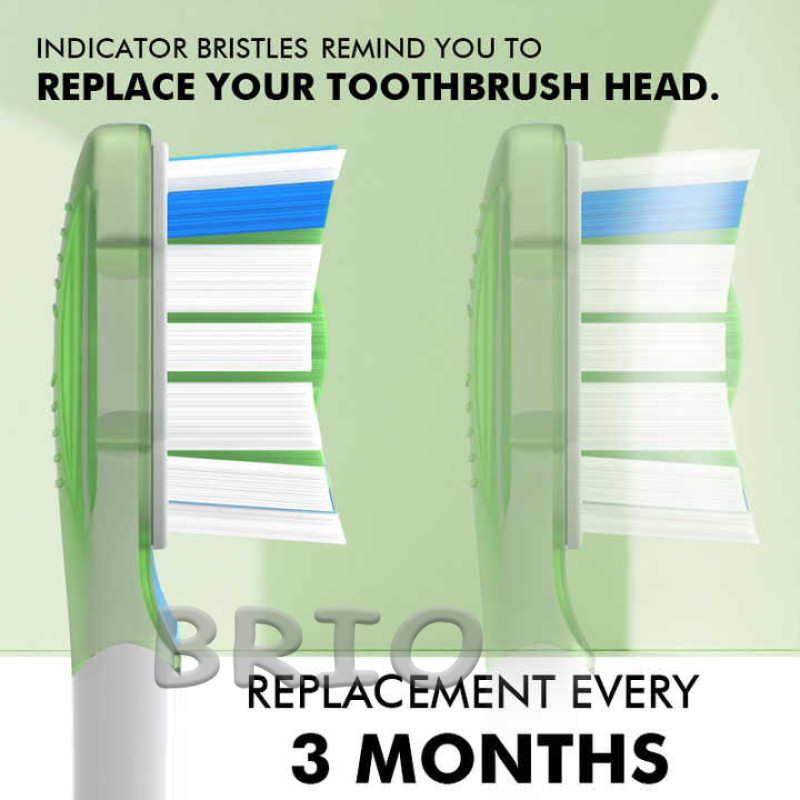 Змінні насадки для відбілювання зубів типу W3 White для Philips Sonicare (4 шт)