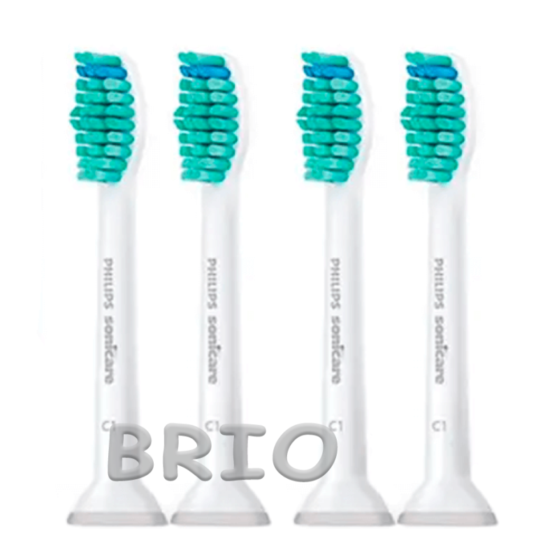 Насадки змінні Philips Sonicare C1 ProResults HX6014/07 для зубної електричної щітки набір 4 шт