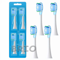Насадки для Philips Sonicare AdaptiveClean набор (4 шт) — Глубокая чистка