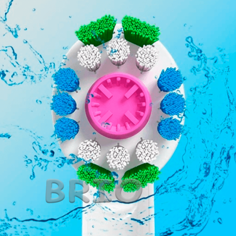 Насадки на електричну зубну щітку Oral-B 3D White EB18RX