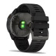 Силіконовий ремінець Quick Fit 26mm для Garmin Чорний