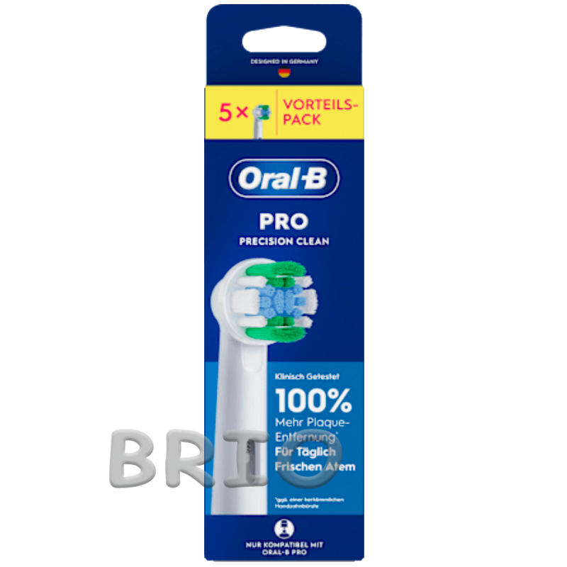 Precision Clean Oral-b eb20 набір змінних насадок (5 шт)