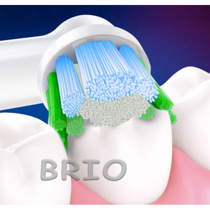 Насадки для Oral b EB20 Precision Clean CleanMaximiser змінні на електрощітку Braun 8 шт