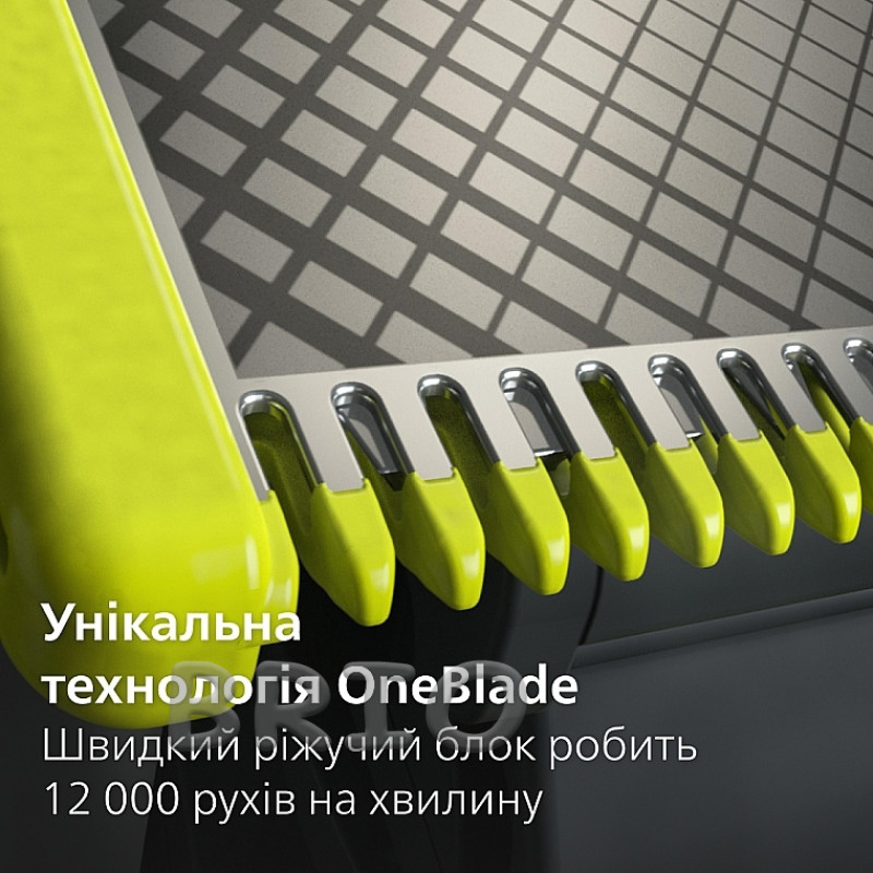 Змінні леза Philips OneBlade QP620/50 для обличчя та тіла 2 шт - Body Kit з насадкою SkinProtect