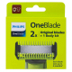 Змінні леза Philips OneBlade QP620/50 для обличчя та тіла 2 шт - Body Kit з насадкою SkinProtect
