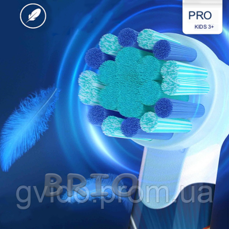 Дитячі насадки Oral-B Kids King Lion (Король Лев) 4 шт на елетричну зубну щітку