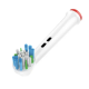 Набір із 8 насадок EB20-X Precision Clean і EB25-X Floss Action для зубної щітки Oral B