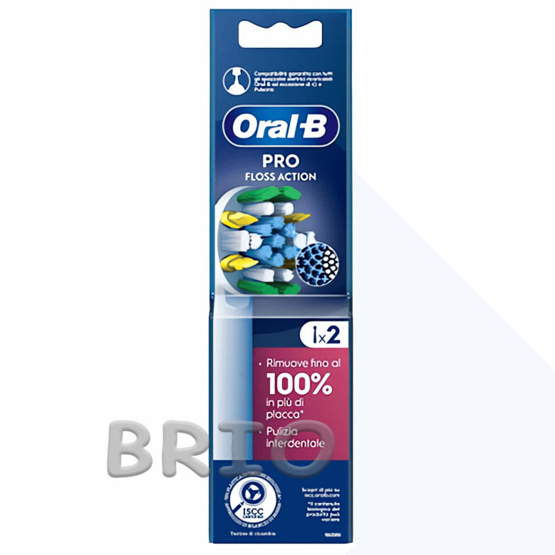 Насадки для електричної зубної щітки Oral B Braun Floss Action EB25